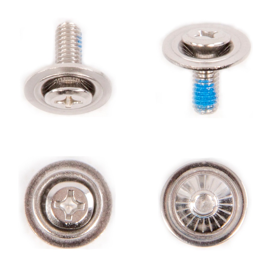 Ride Mounting Hardware Snowboard Bindings ICS Screws, Metal